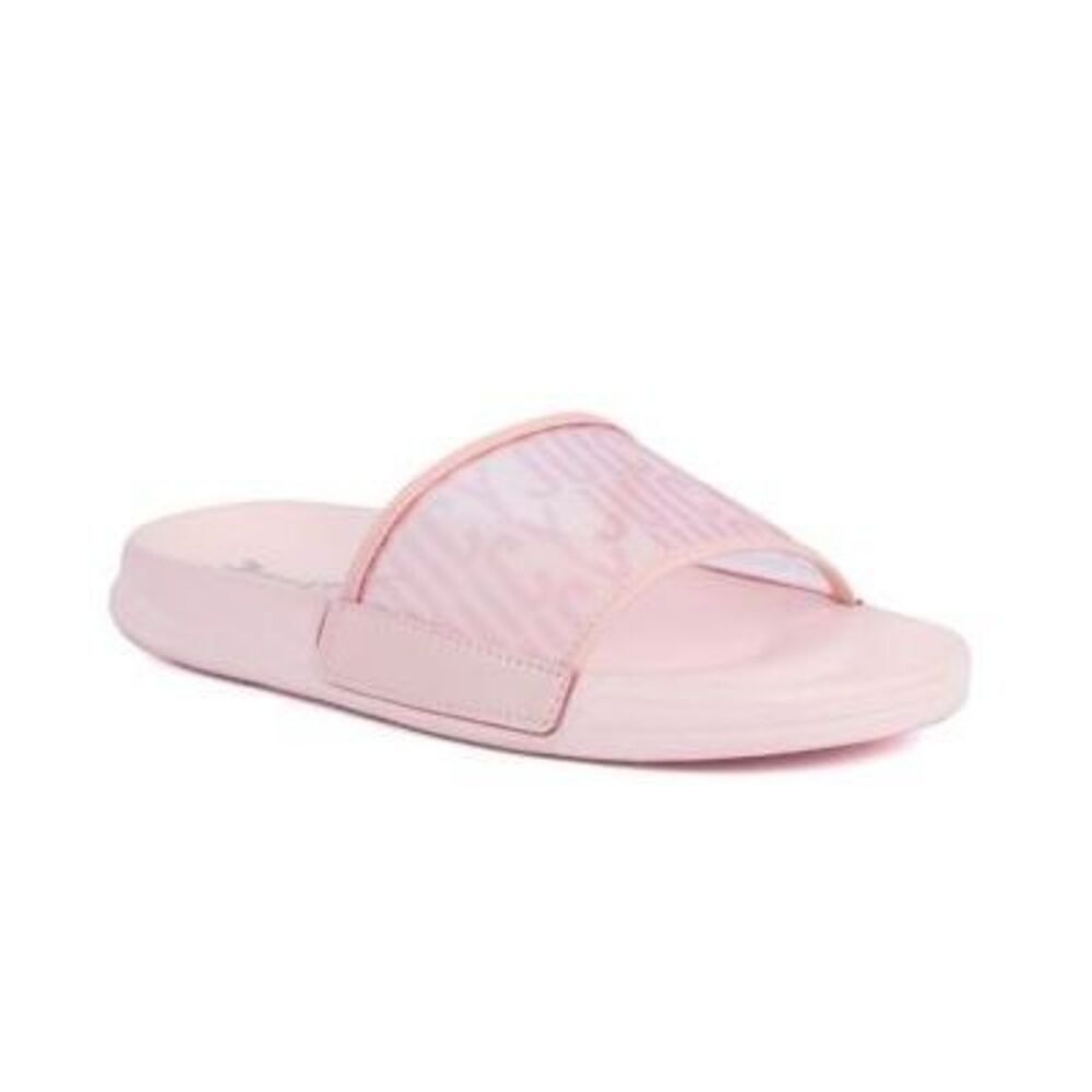 Juicy Couture Wryter Pool Slide Sandals in Blush Womens Size 9